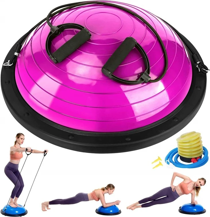 CHOOYOU Balance Ball Trainer With Resistance Bands And Foot Pump