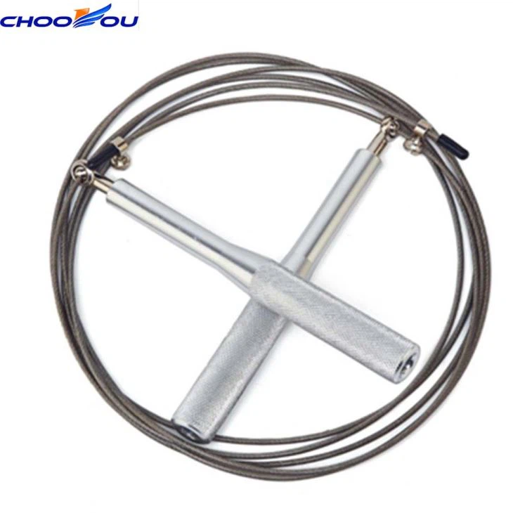 Custom Logo Aluminium Adjustable Wire Jump Rope