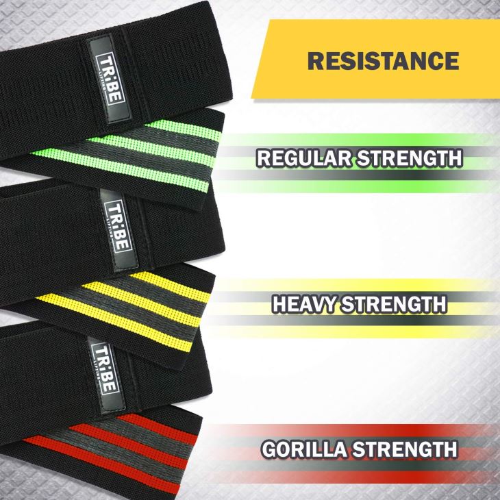Fabric Resistance Bands Set